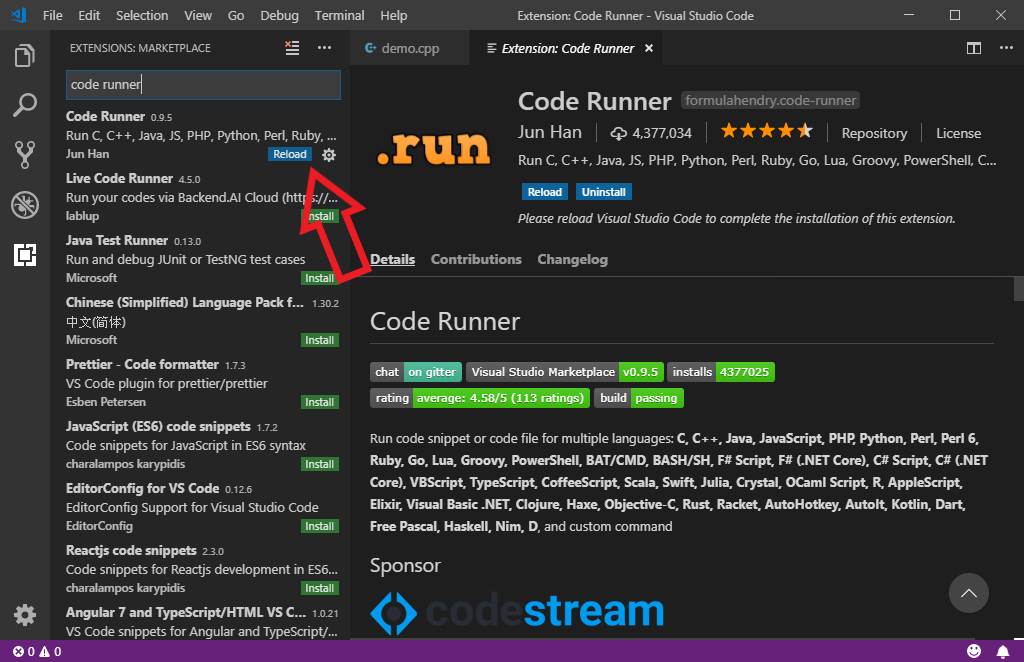 configure task runner visual studio code c sharp